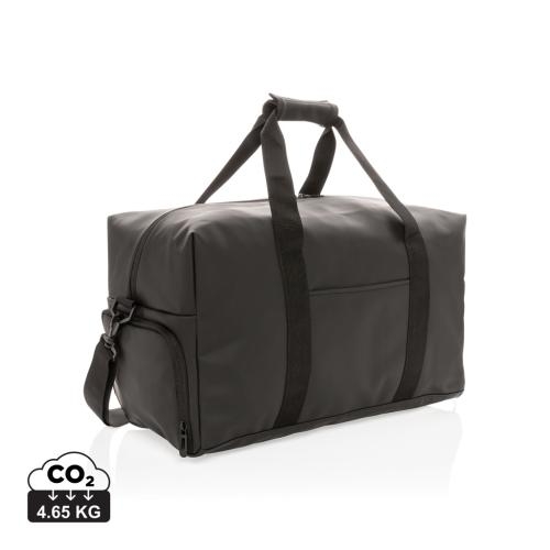 Smooth PU weekendtas PVC-vrij zwart