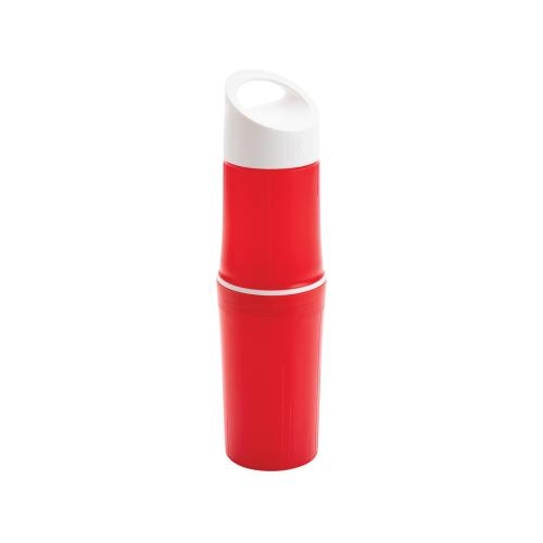 BE O Bottle, Organic Waterfles, gemaakt in Europa rood