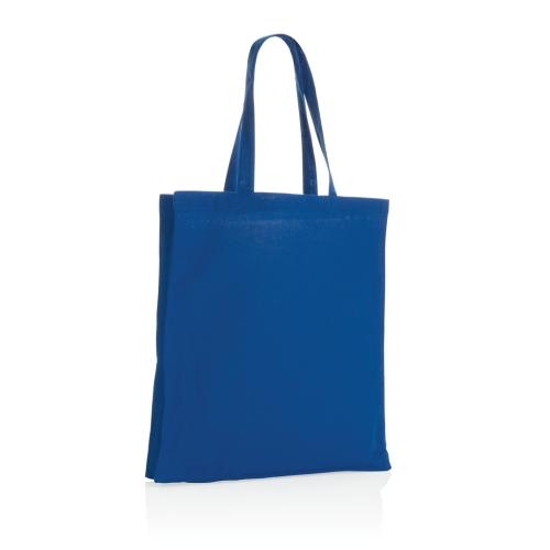 Impact AWARE™ gerecycled draagtas met bodem blauw