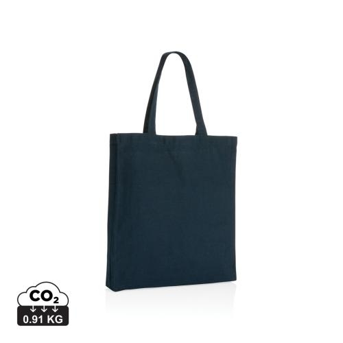 Impact AWARE™ gerecycled draagtas met bodem donkerblauw