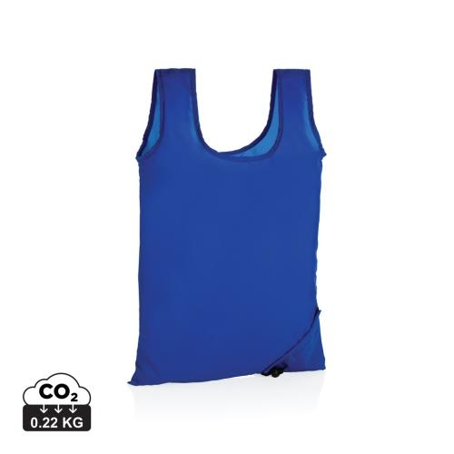 Impact AWARE™ RPET opvouwbare shopper blauw