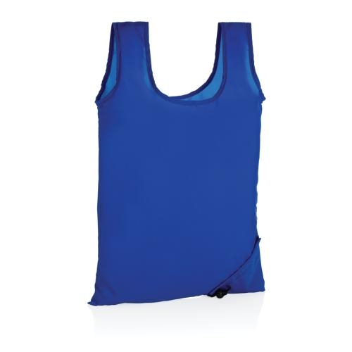 Impact AWARE™ RPET opvouwbare shopper blauw