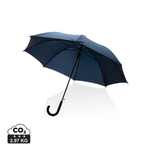 23 inch Impact AWARE™ RPET standard paraplu donkerblauw