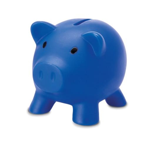 Spaarvarken Softco blauw