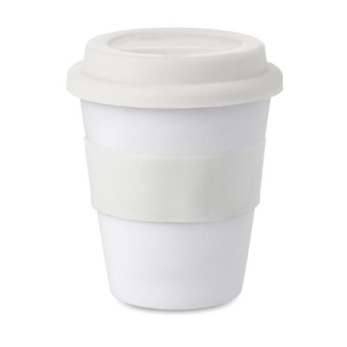Trendy drinkbeker wit