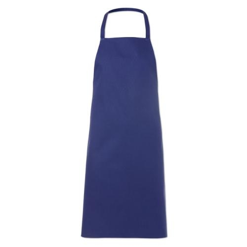 Katoenen keukenschort blauw