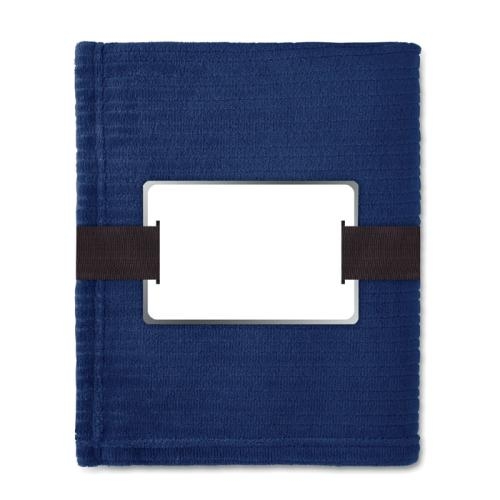 Fleecedeken 240 grams Cap Code blauw