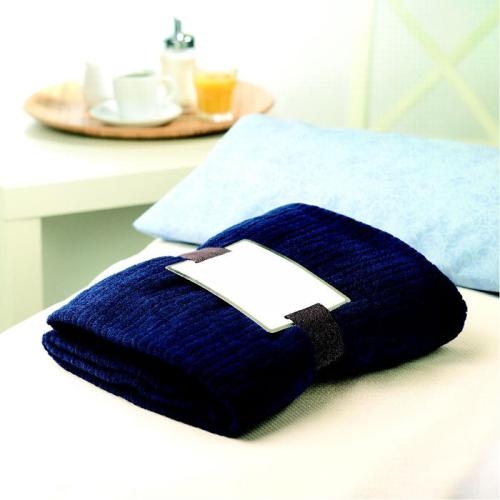 Fleecedeken 240 grams Cap Code blauw