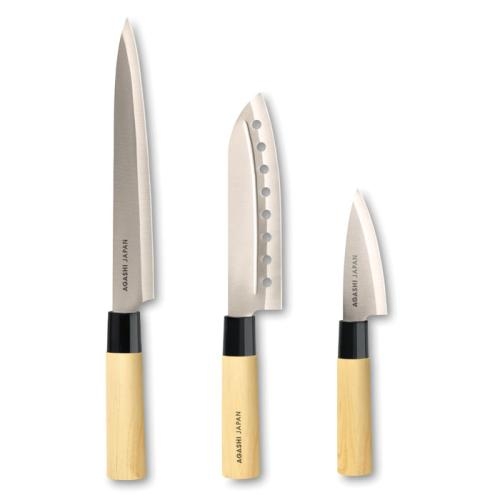 Set van 3 Japanse messen multi