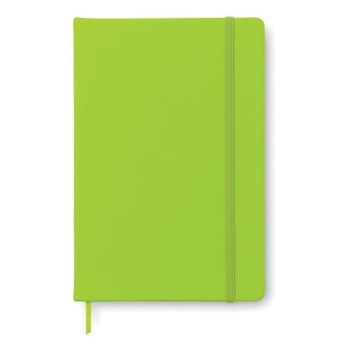 A5 notitieboekje lime