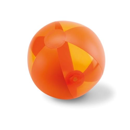 Opblaasbare strandbal Aquatime oranje
