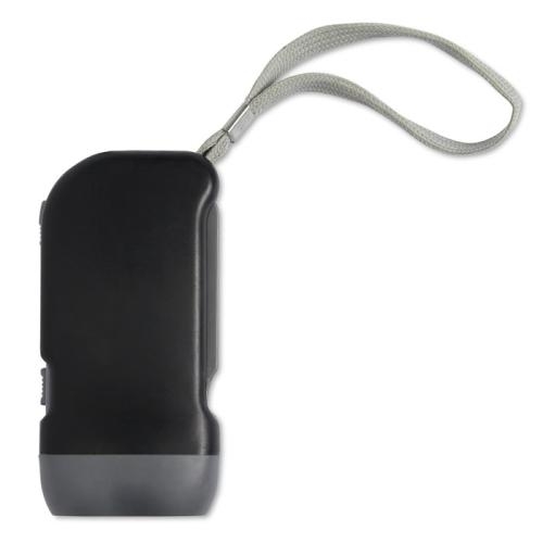 LED zaklamp Robin zwart