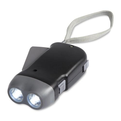LED zaklamp Robin zwart
