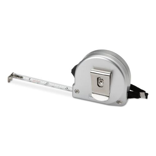 Rolmaat 2 meter Melo mat zilver