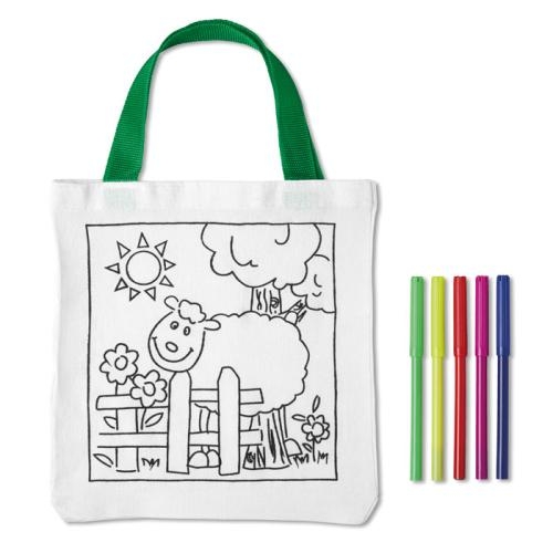 Kinderdraagtas Mateusz wit