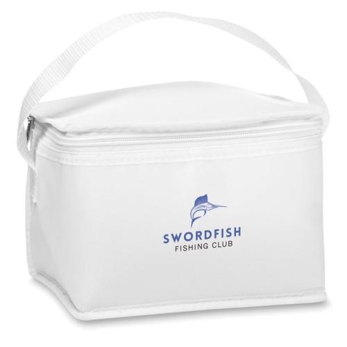 Koeltas voor 6 blikjes Cubacool wit