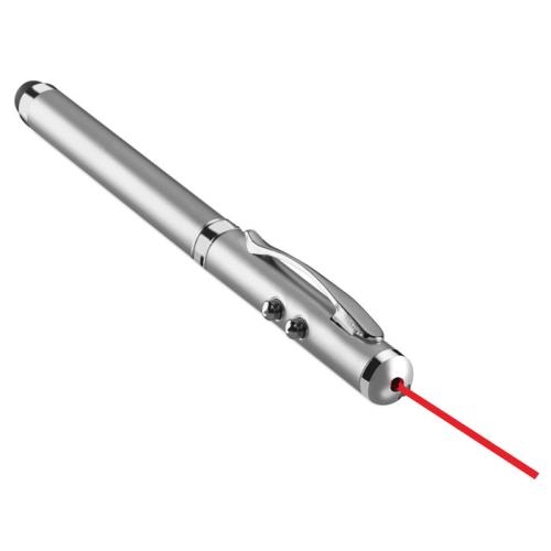 Laserpointer touch pen Triolux mat zilver
