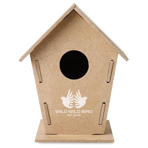 Vogelhuisje van MDF Woohouse hout