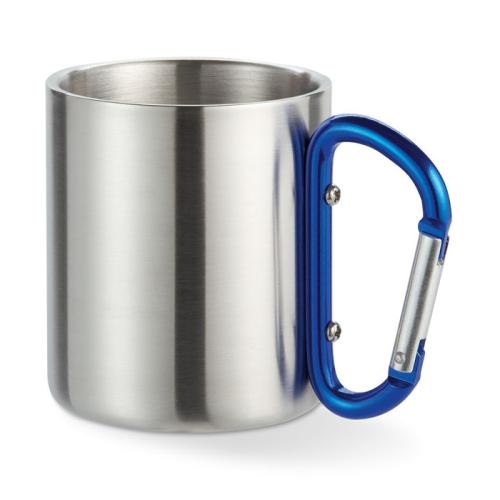 Dubbelwandige mok Trumbo blauw