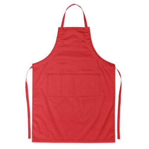 Keukenschort Fitted Kitab rood