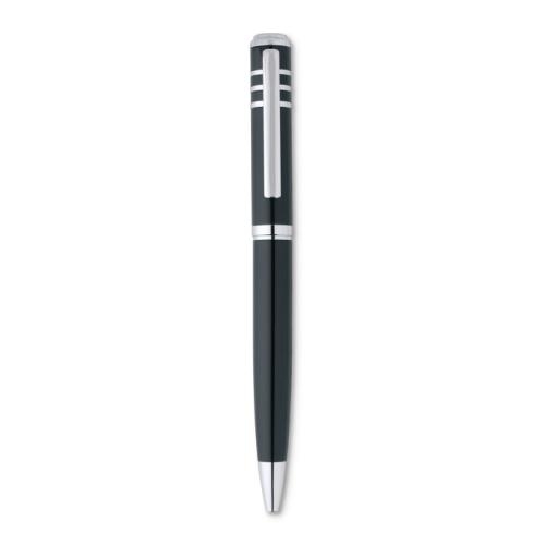 Metalen balpen Olympia zwart