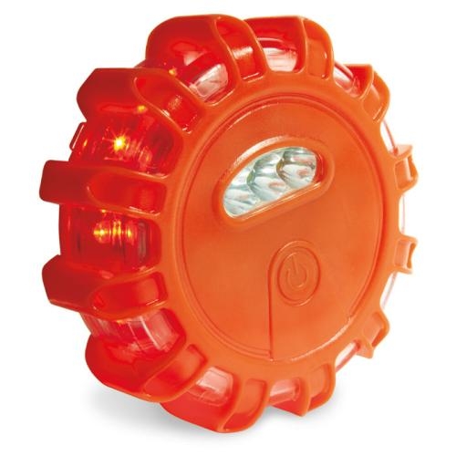 Auto alarmlamp met LED licht 5Lights oranje