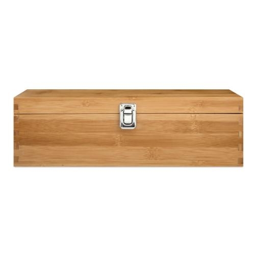 Wijnset in wijnkist Tardor hout