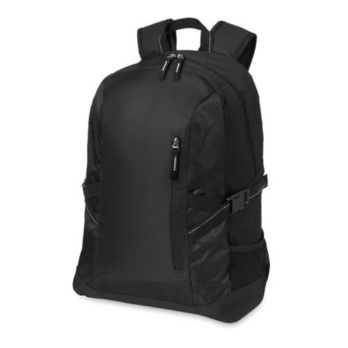 Polyester laptoprugtas zwart