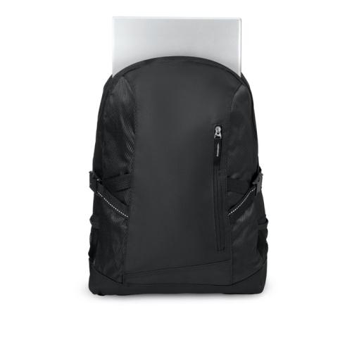 Polyester laptoprugtas zwart