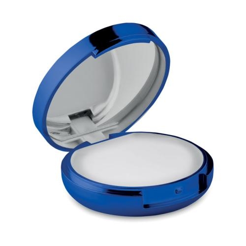 Lippenbalsem met spiegel blauw