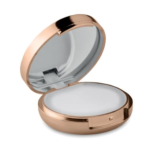 Lippenbalsem met spiegel champagne