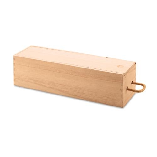 Wijnkist van paulowniahout hout