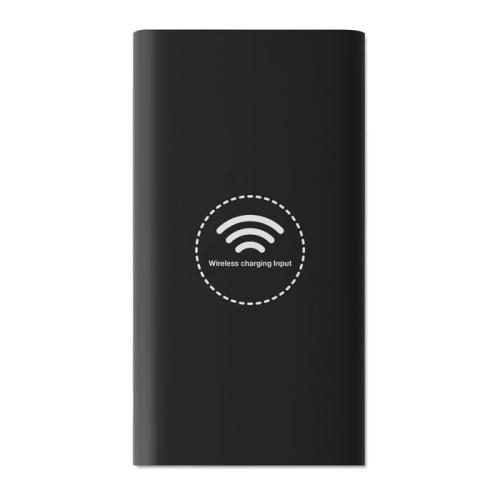 Draadloze powerbank 8000 mAh zwart