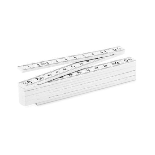 Opvouwbare duimstok Meter wit