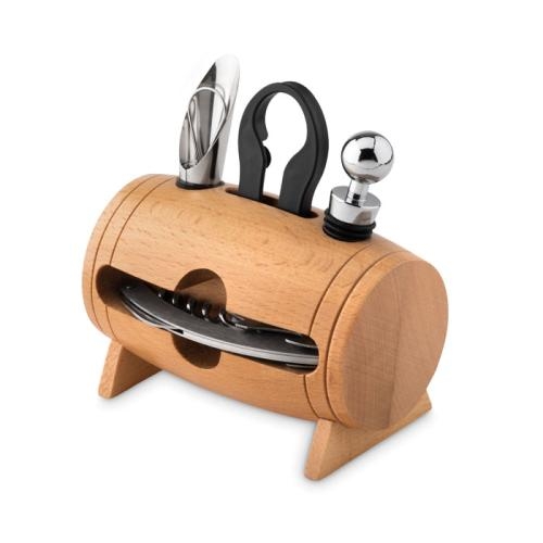 Houten wijnset Bota hout