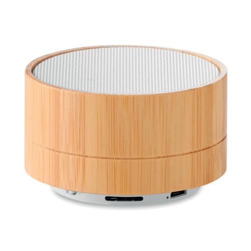 Bluetooth luidspreker Sound bamboo wit