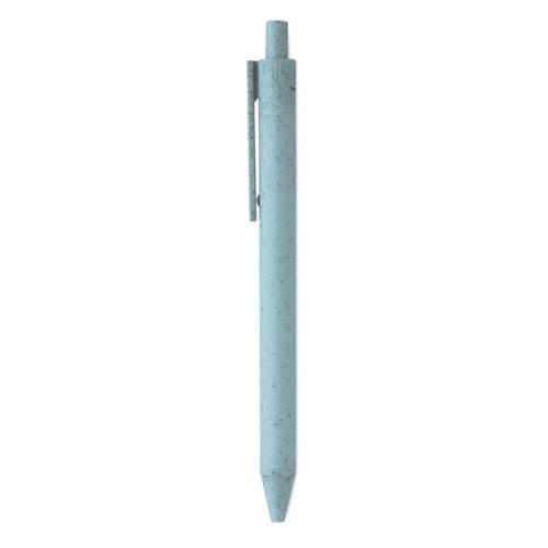 Balpen van tarwestro Pecas blauw