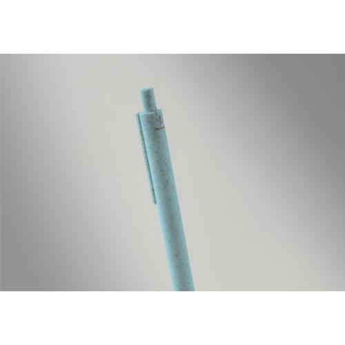 Balpen van tarwestro Pecas blauw