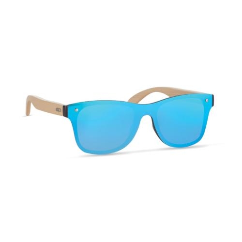 Zonnebril met all-over glas Aloha blauw