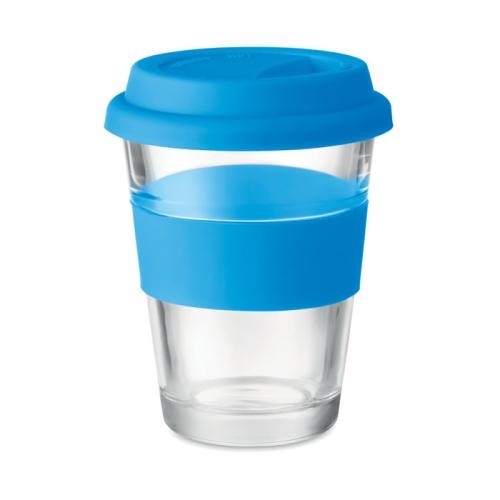 Glazen drinkbeker 350 ml Astoglass blauw