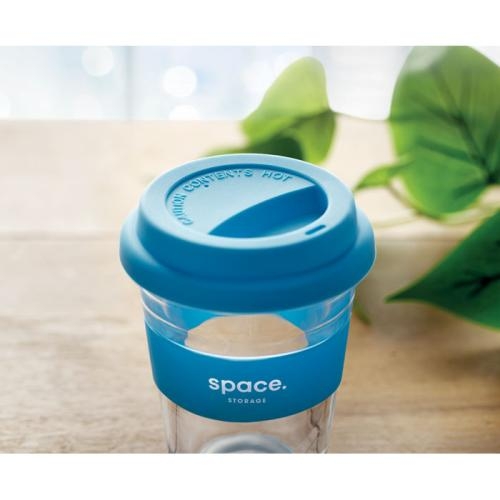 Glazen drinkbeker 350 ml Astoglass blauw