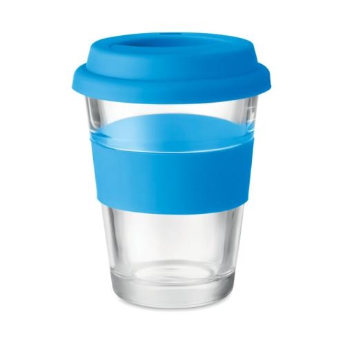 Glazen drinkbeker 350 ml Astoglass blauw
