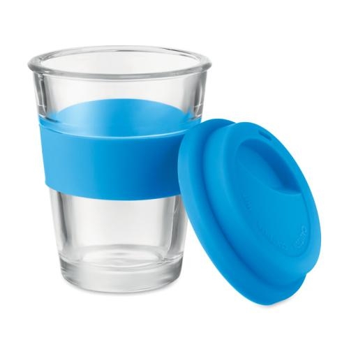 Glazen drinkbeker 350 ml Astoglass blauw