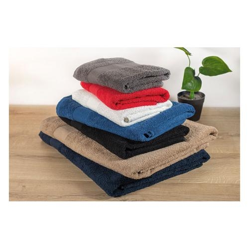 Handdoek organisch 100x50 Terry blauw