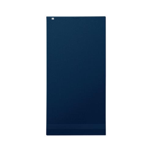 Handdoek organisch 140x70 Perry blauw