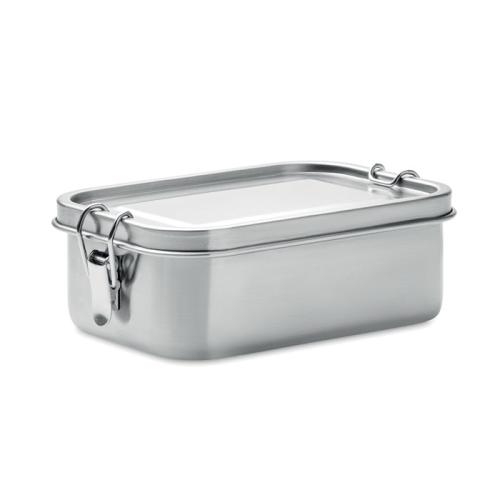 RVS lunchbox 750 ml Chan mat zilver