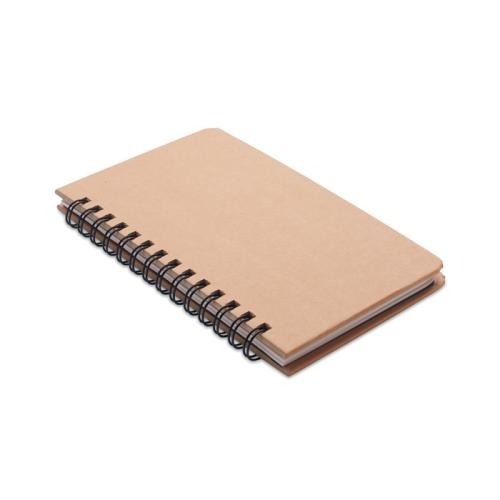 Notitieboek pijnboomzaad Grownotebook™ beige