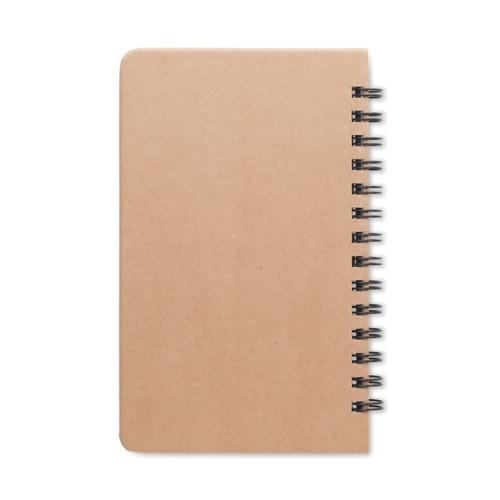 Notitieboek pijnboomzaad Grownotebook™ beige