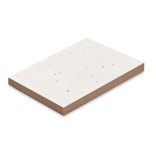Memoblok van groeipapier Grow me wit