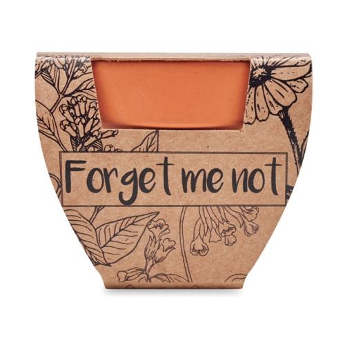 Potje Vergeet-me-nietjes Forget me not hout